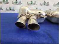 2018 - 2023 Ford Mustang GT S550 Pair Exhaust Mufflers Quad Tip Muffler FH - The Parts Farm