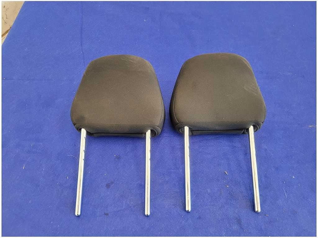 2018 - 2023 Ford Mustang GT S550 Pair Front Headrest Cloth Coupe 2766 - The Parts Farm