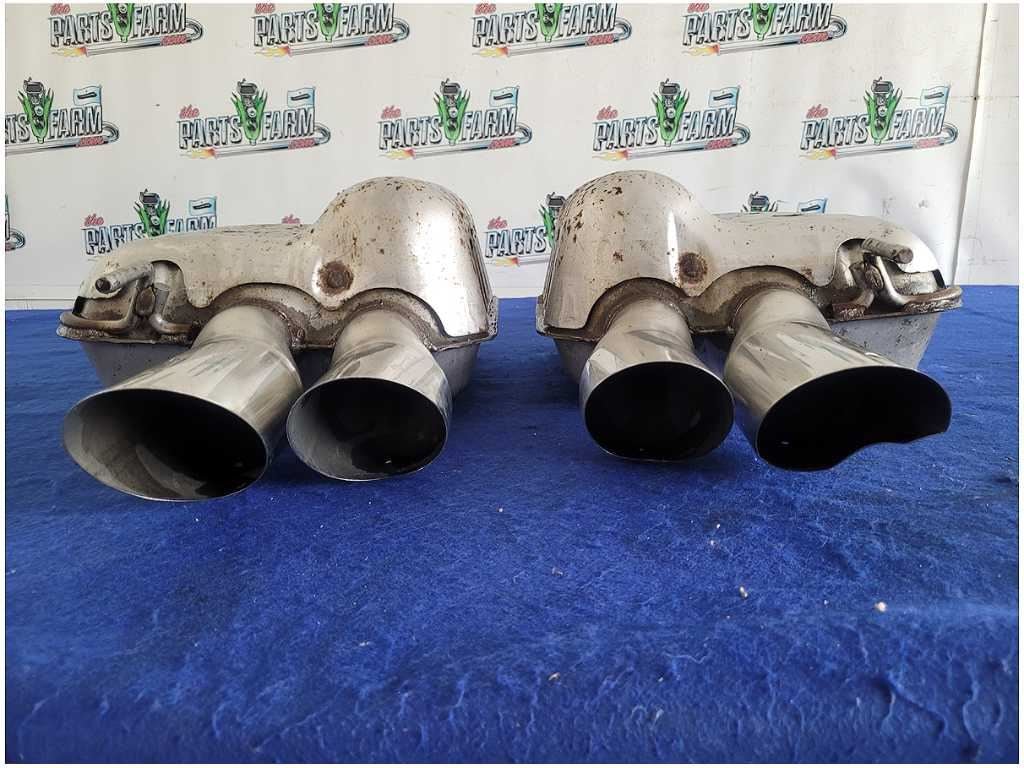 2018-2023 Ford Mustang GT S550 Pair Mufflers Exhaust Dent Tip *Read 2887 - The Parts Farm