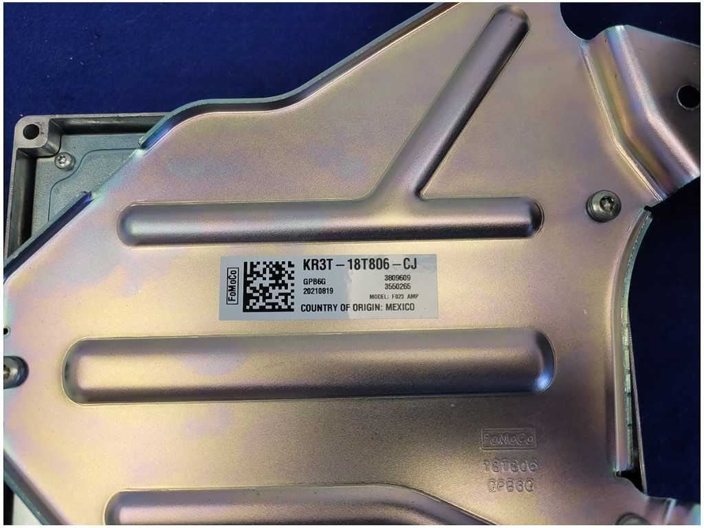 2018 - 2023 Ford Mustang GT S550 Rear Subwoofer 10" Speaker Box Bracket 2768 - The Parts Farm