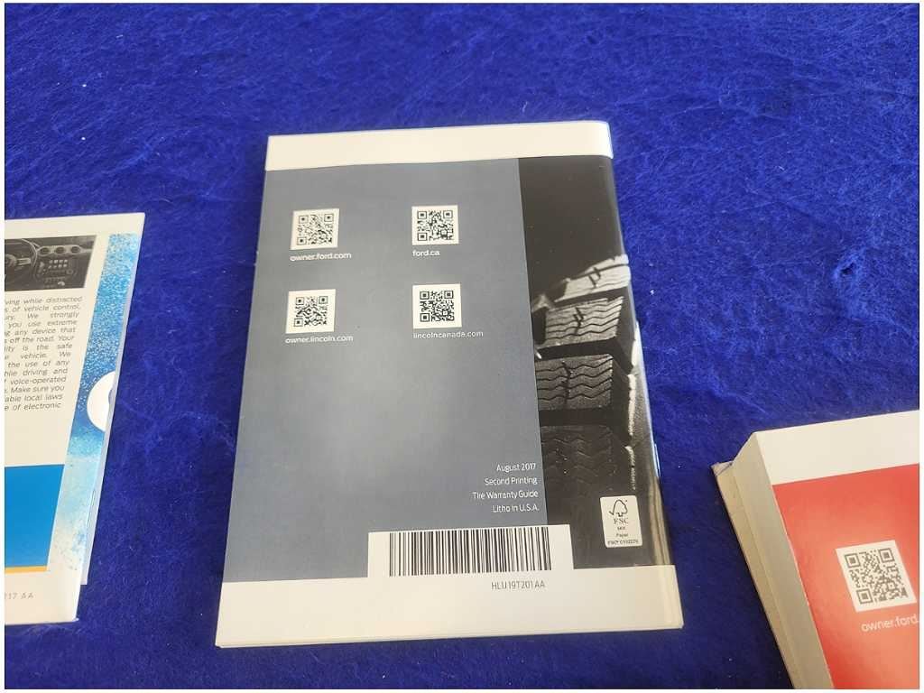 2018 Ford Mustang GT S550 Owner's Manual Booklet Cover Pamphlet 2630 - The Parts Farm