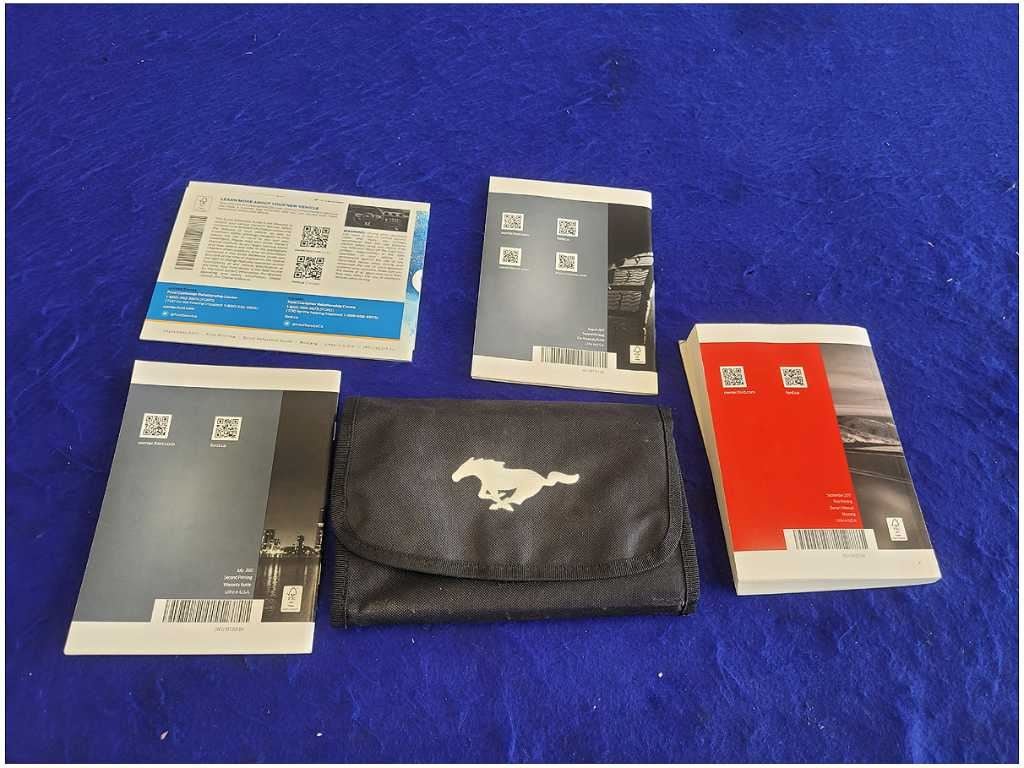 2018 Ford Mustang GT S550 Owner's Manual Booklet Cover Pamphlet 2630 - The Parts Farm