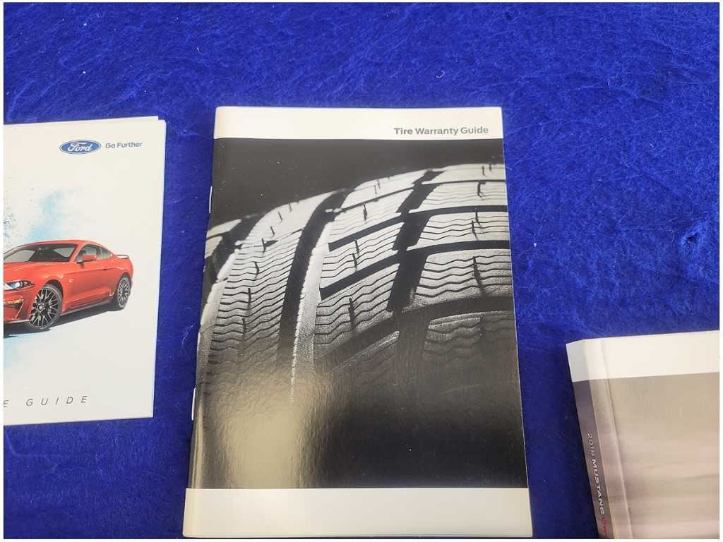 2018 Ford Mustang GT S550 Owner's Manual Booklet Cover Pamphlet 2630 - The Parts Farm