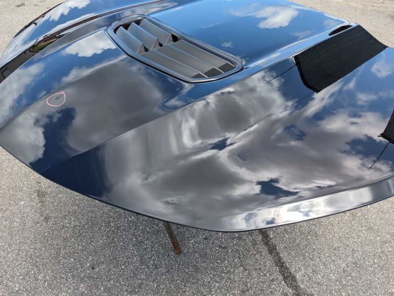 2019 - 2023 Chevrolet Camaro LS LT SS Front Hood Shell Scoop Vent Paint Black 1213 - The Parts Farm