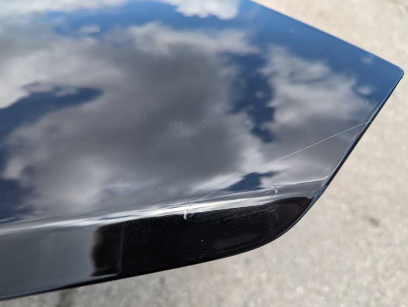 2019 - 2023 Chevrolet Camaro LS LT SS Front Hood Shell Scoop Vent Paint Black 1213 - The Parts Farm