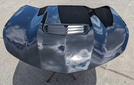 2019 - 2023 Chevrolet Camaro LS LT SS Front Hood Shell Scoop Vent Paint Black 1213 - The Parts Farm