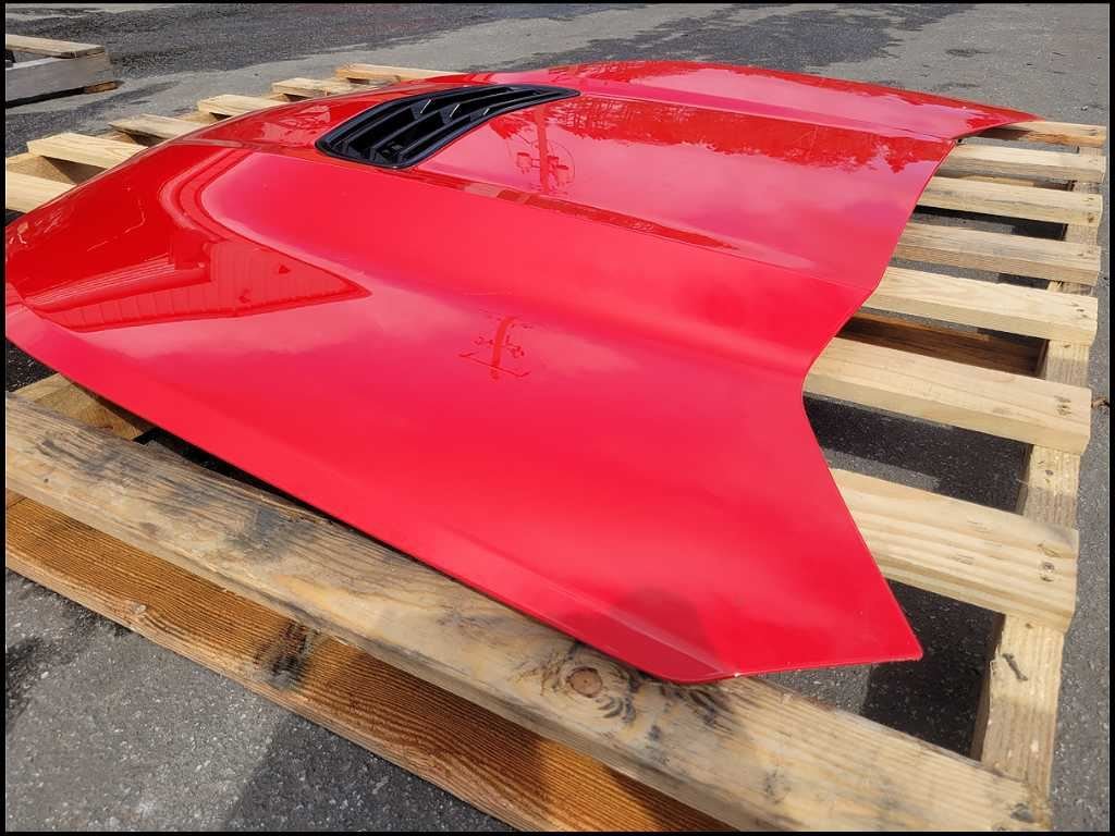 2019 - 2023 Chevrolet Camaro SS Front Hood Shell Scoop NTO OEM Paint C43 - The Parts Farm