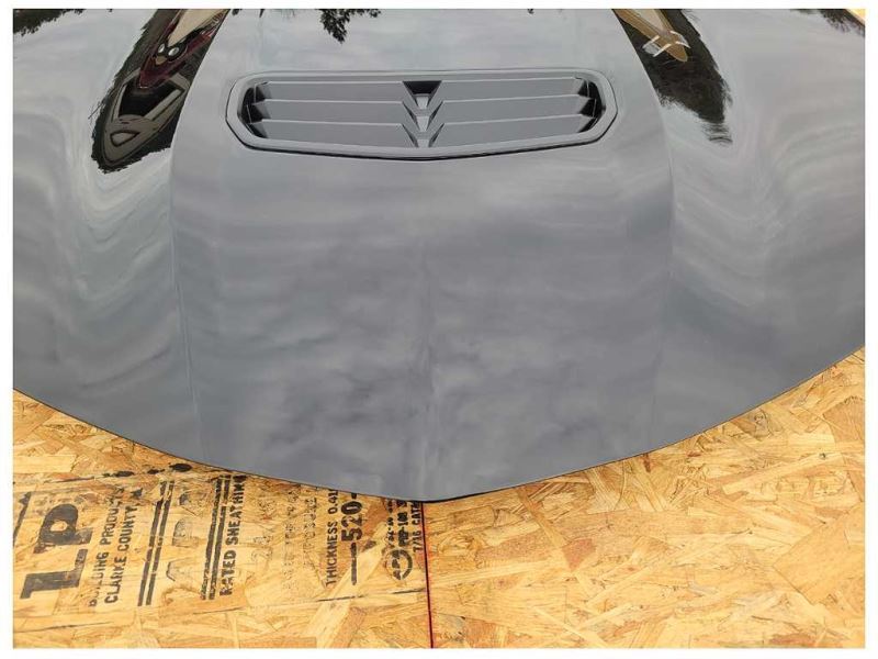 2019 - 2023 Chevrolet Camaro SS LT1 6.2L Front Hood Shell Vent Paint Black C124 - The Parts Farm