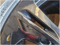2019 - 2023 Chevrolet Camaro SS Rear Wheel 20x9.5 Twisted Split Spoke Black C43 - The Parts Farm