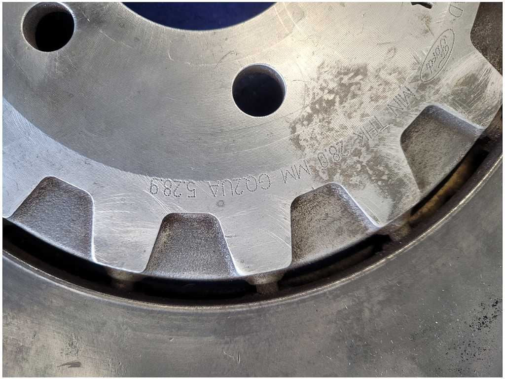 2020 - 2022 Ford Mustang Shelby GT500 5.2L Rear Rotor Brake Brembo 2142 - The Parts Farm