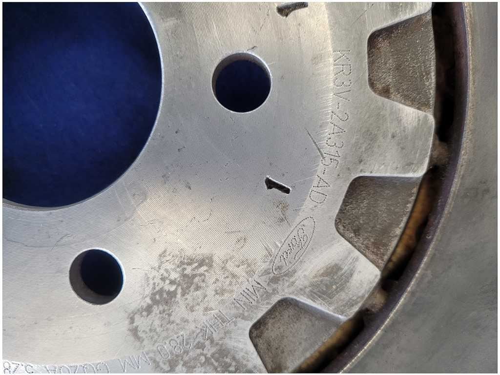 2020 - 2022 Ford Mustang Shelby GT500 5.2L Rear Rotor Brake Brembo 2142 - The Parts Farm