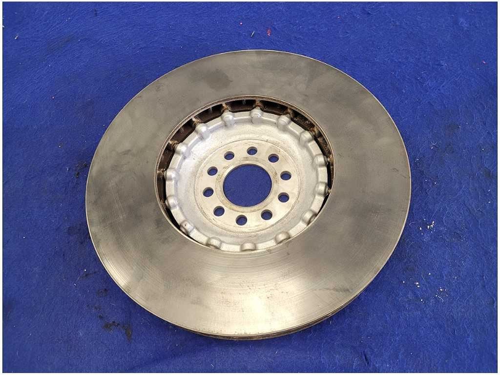 2020 - 2022 Ford Mustang Shelby GT500 Passenger Front Rotor Brake 16.5 Brembo 2142 - The Parts Farm
