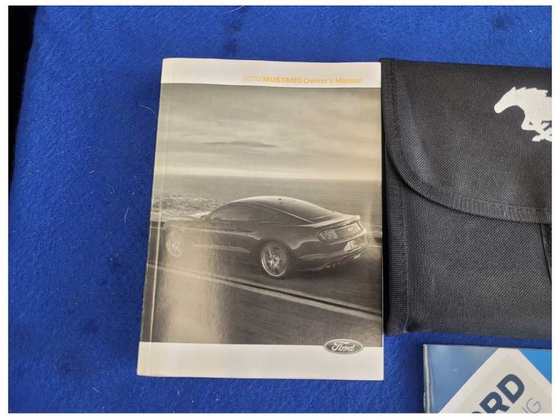 2020 Ford Mustang GT S550 Owner's Manual Booklet Pamphlet Book Cover Trim - The Parts Farm