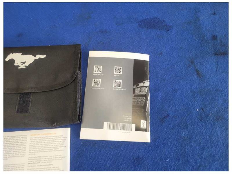 2020 Ford Mustang GT S550 Owner's Manual Booklet Pamphlet Book Cover Trim - The Parts Farm