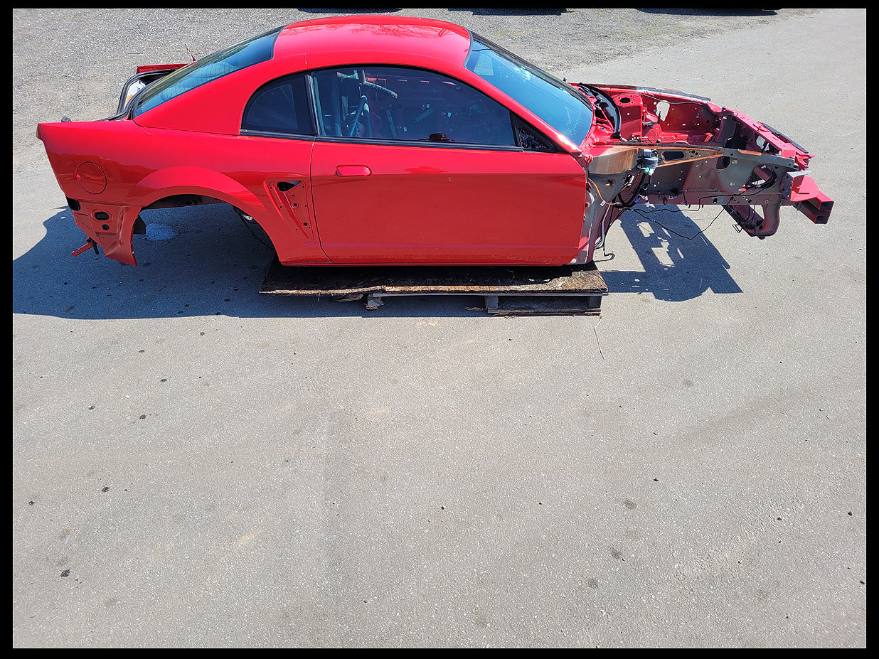 Stock 1500. 2004 Ford Mustang Cobra Coupe COD Frame Shell Body Cage