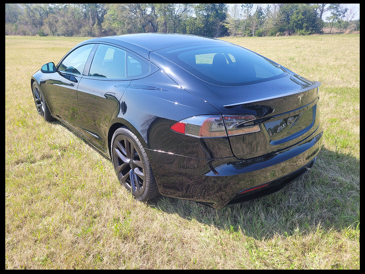 2021 Tesla Model S Plaid 4dr Sedan Carbon Fiber Package Self Driving Clear Title