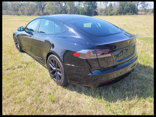 2021 Tesla Model S Plaid 4dr Sedan Carbon Fiber Package Self Driving Clear Title