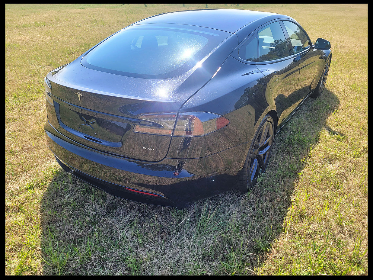 2021 Tesla Model S Plaid 4dr Sedan Carbon Fiber Package Self Driving Clear Title