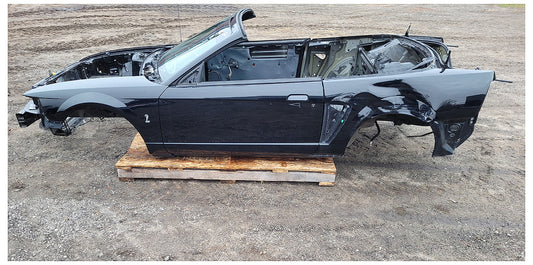 Stock 2222. 2003 Ford Mustang Cobra Convertible Clear Title Frame Shell Body