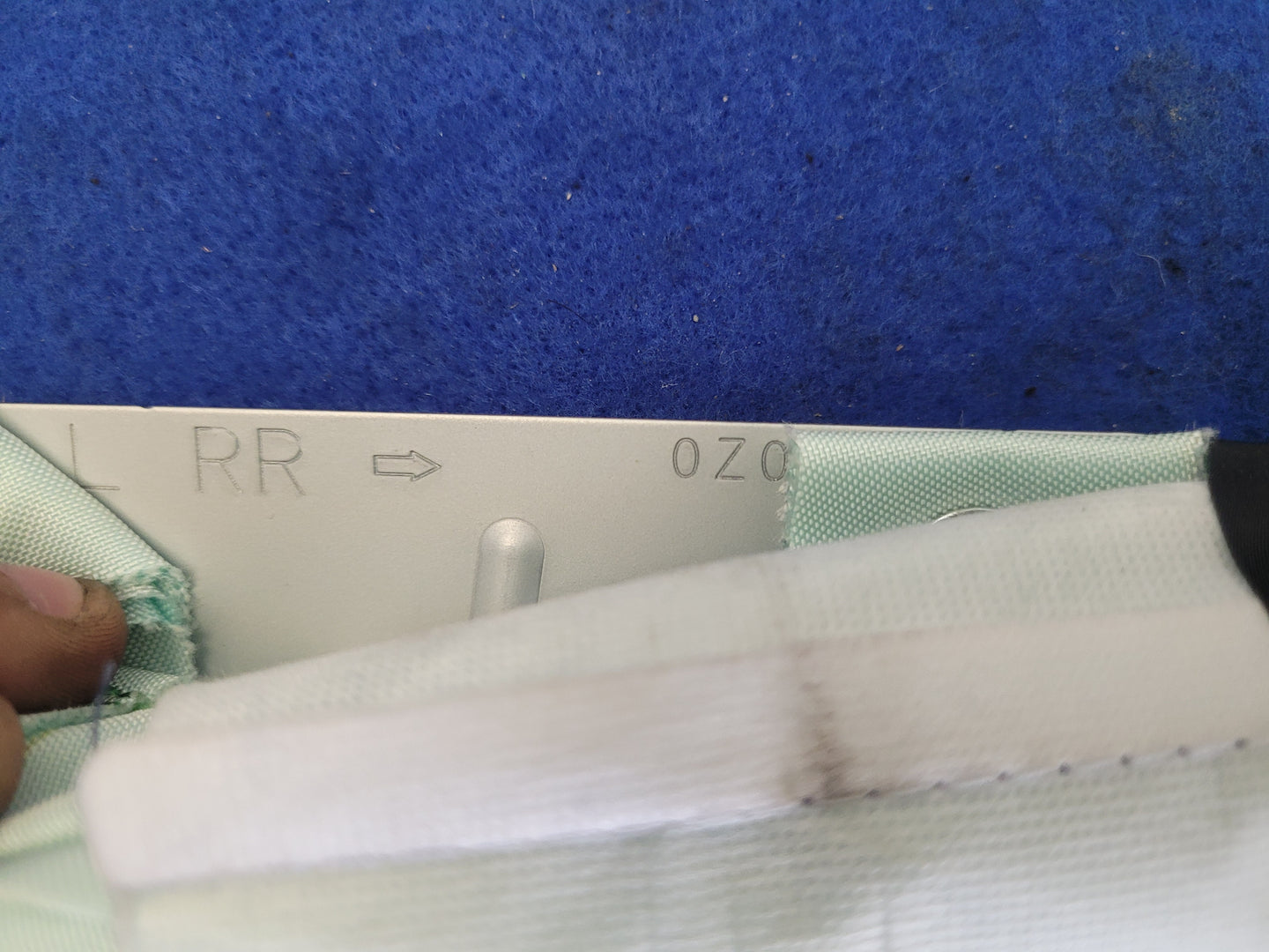 2012 Nissan Leaf Driver Roof Curtain Air Bag 1856 - The Parts Farm