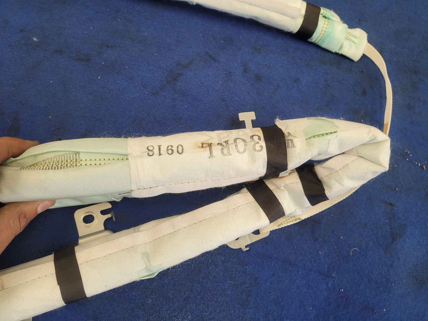 2012 Nissan Leaf Driver Roof Curtain Air Bag 1856 - The Parts Farm