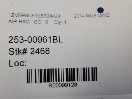 2011-2014 Ford Mustang GT Driver Steering Wheel Air Bag Dash Left 2468