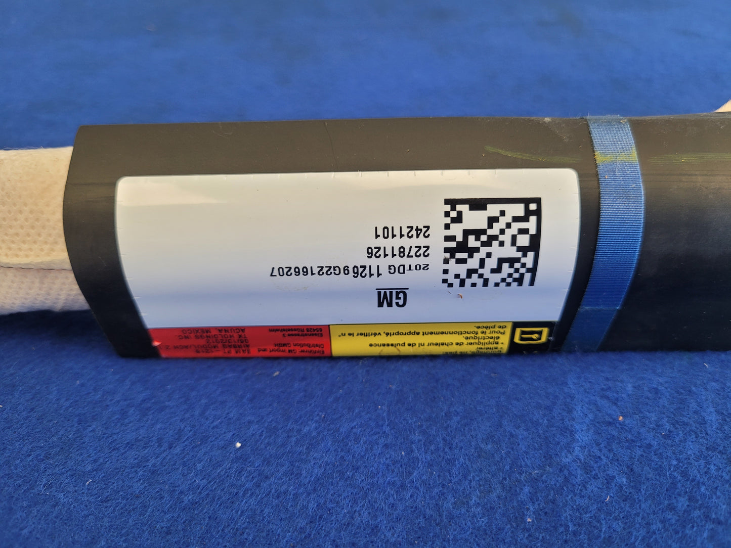 2013 Chevrolet Camaro SS Coupe Driver Roof or Curtain Air Bag 2472 - The Parts Farm