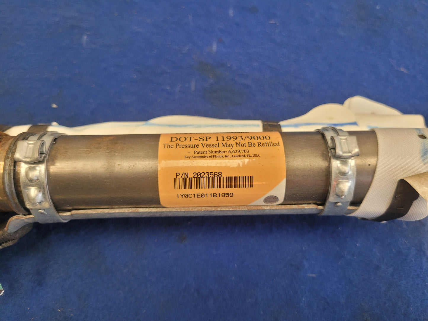 2018-2023 Ford Mustang GT Coupe Driver Roof Curtain Air Bag 2489 - The Parts Farm