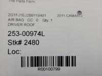 2011 Chevrolet Camaro SS Coupe Driver Roof Curtain Air Bag 2480 - The Parts Farm