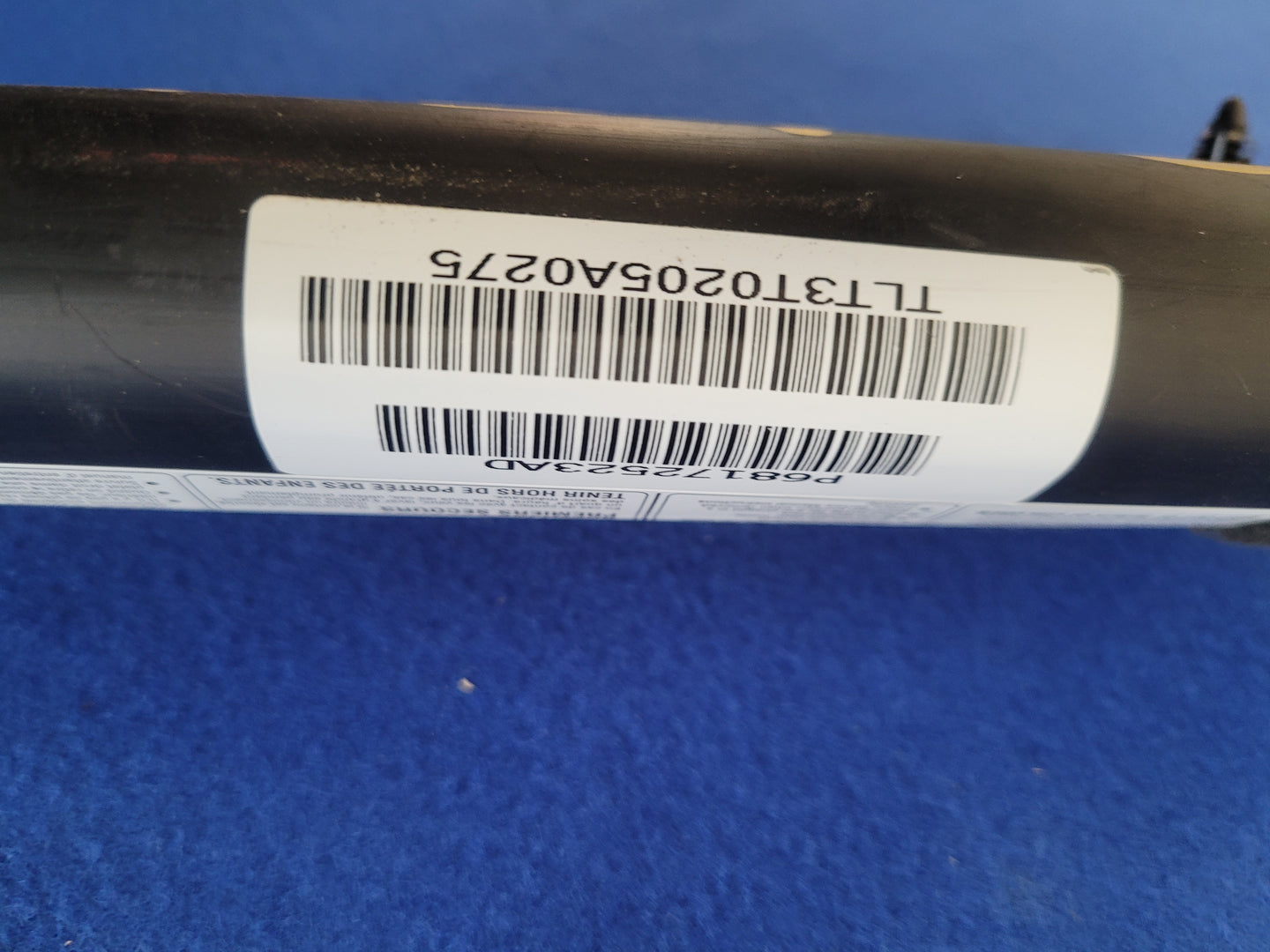 2015 Dodge Challenger SRT8 Driver Roof or Curtain Air Bag 2484 - The Parts Farm