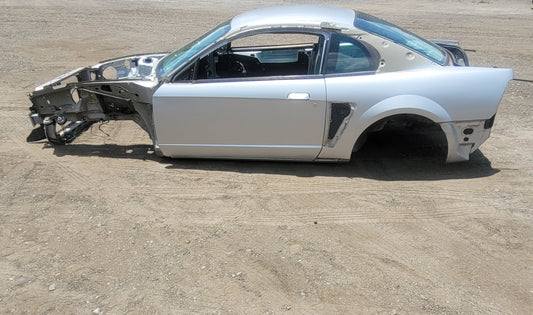 Stock 2573. 2004 Ford Mustang Cobra Coupe Salvage Title Frame Shell