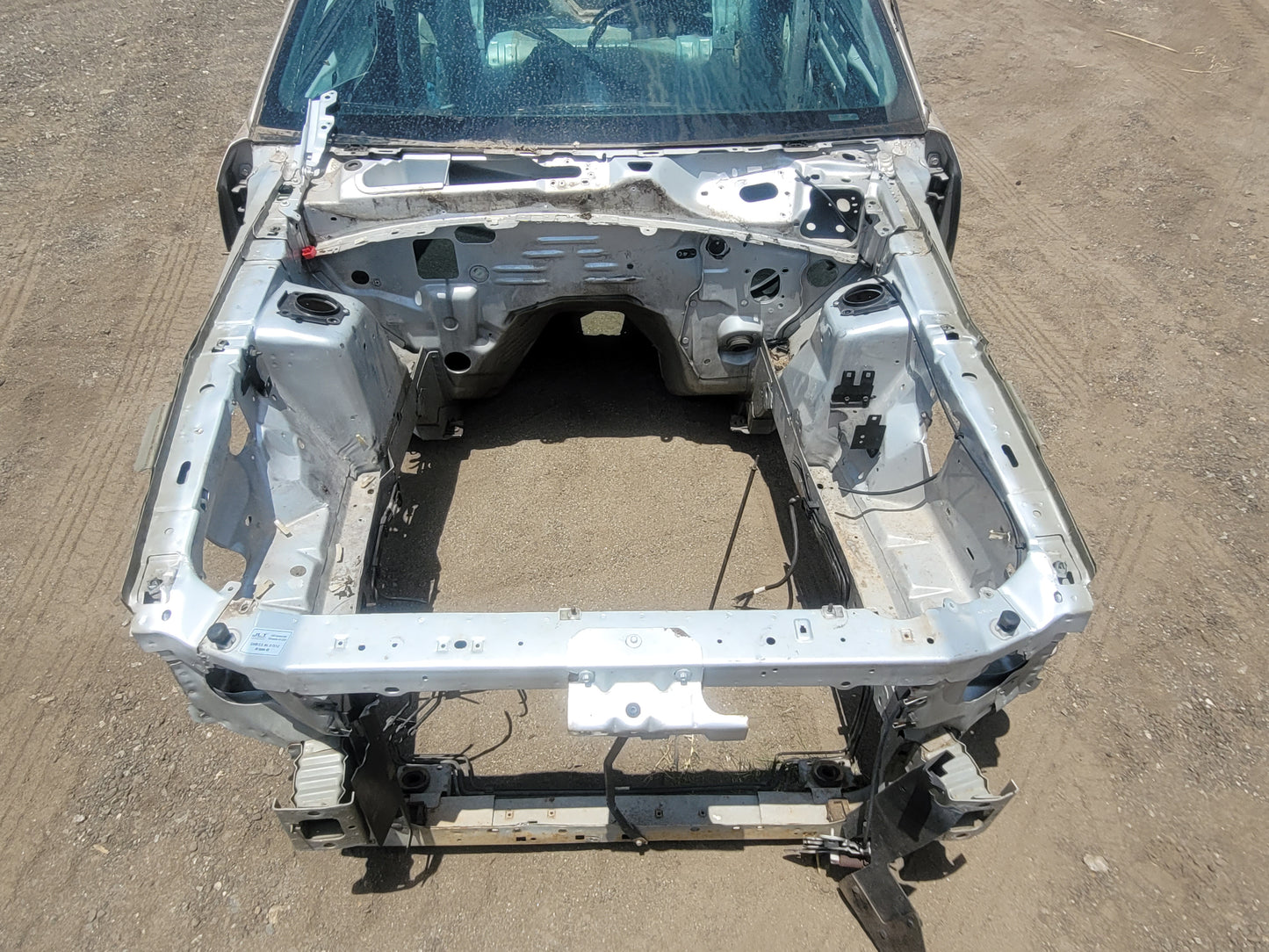 Stock 2573. 2004 Ford Mustang Cobra Coupe Salvage Title Frame Shell