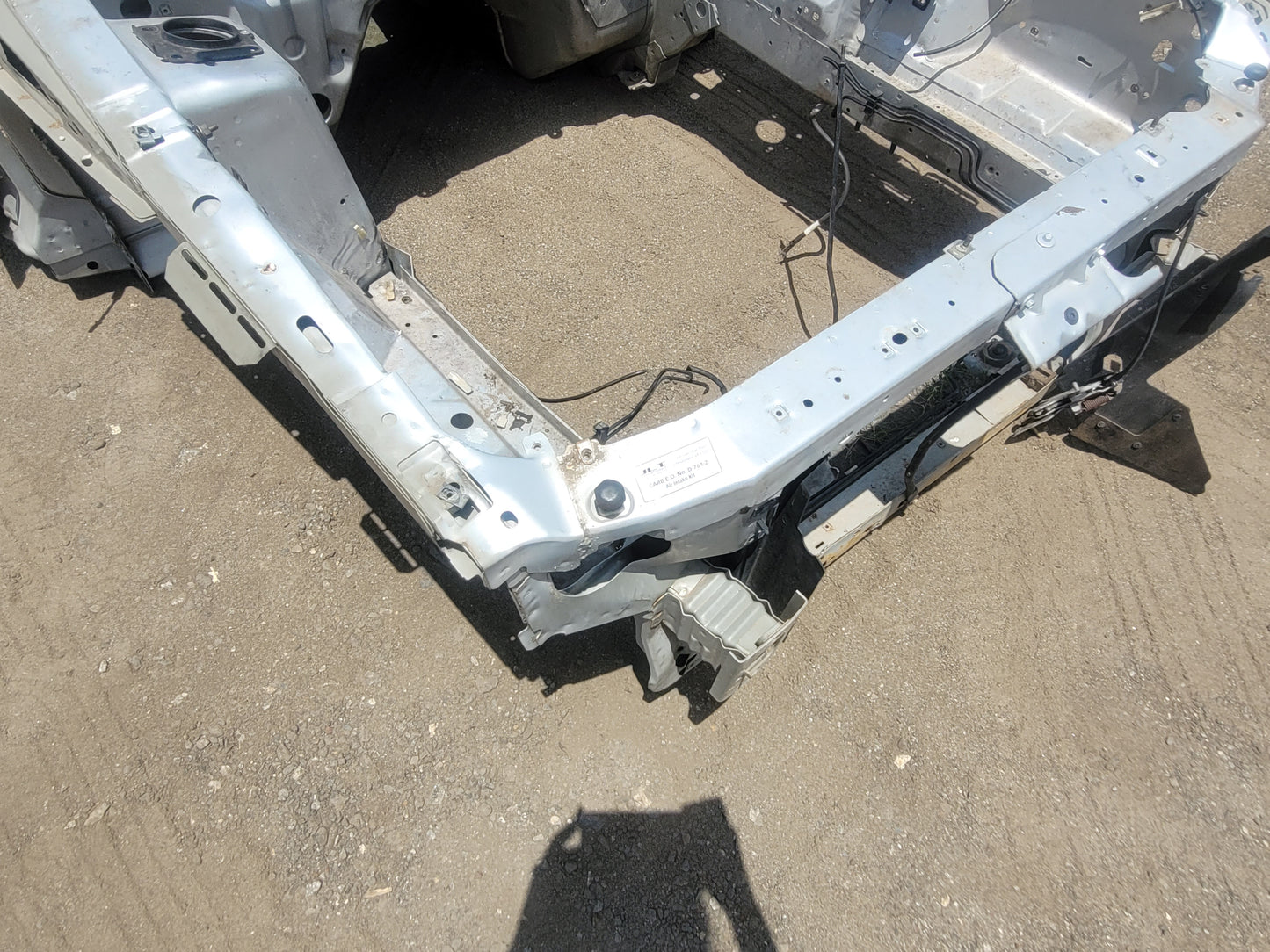 Stock 2573. 2004 Ford Mustang Cobra Coupe Salvage Title Frame Shell