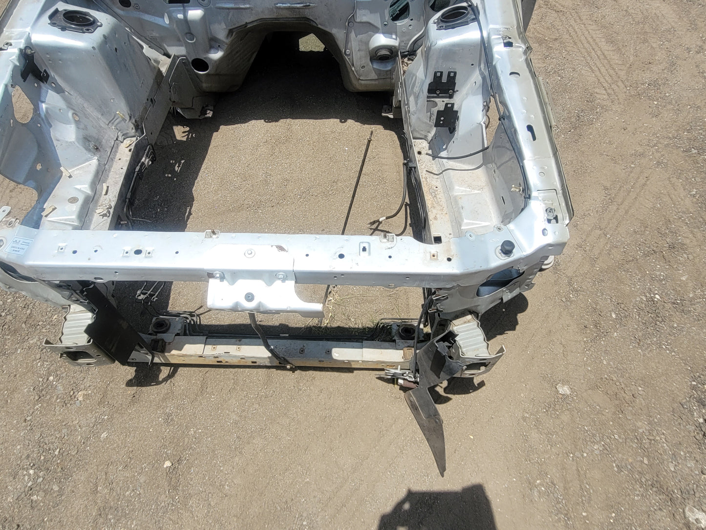 Stock 2573. 2004 Ford Mustang Cobra Coupe Salvage Title Frame Shell