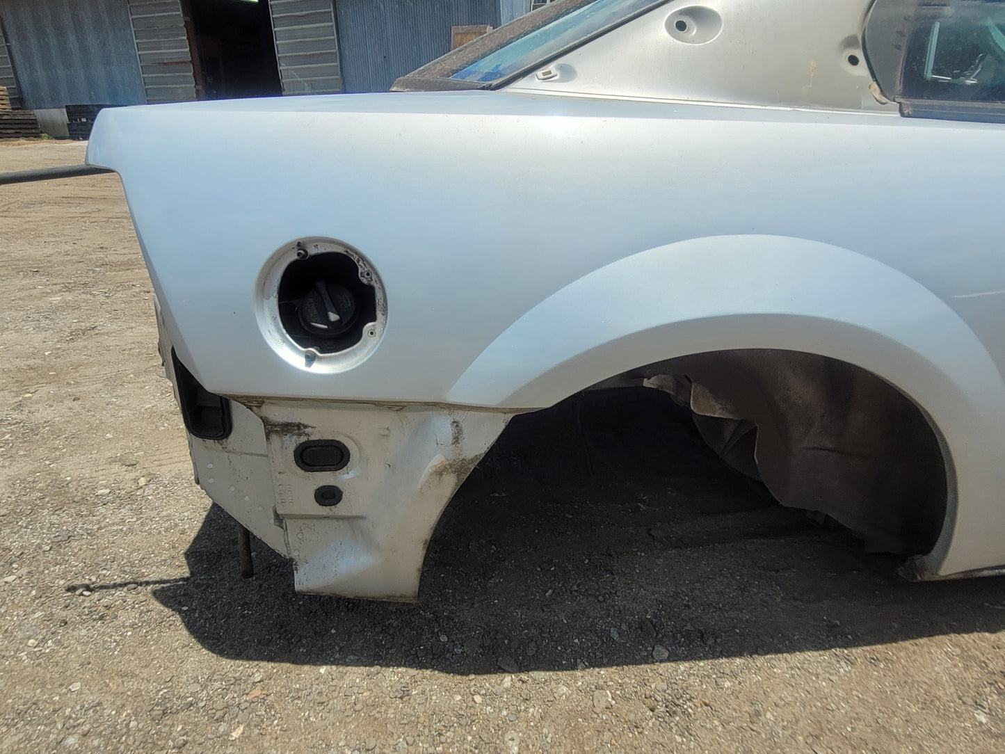 Stock 2573. 2004 Ford Mustang Cobra Coupe Salvage Title Frame Shell