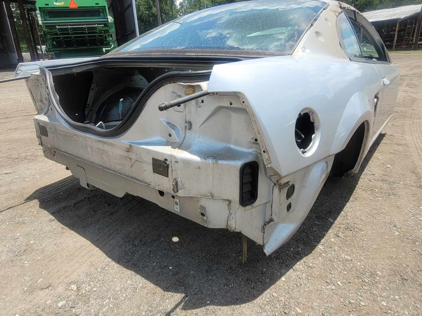 Stock 2573. 2004 Ford Mustang Cobra Coupe Salvage Title Frame Shell