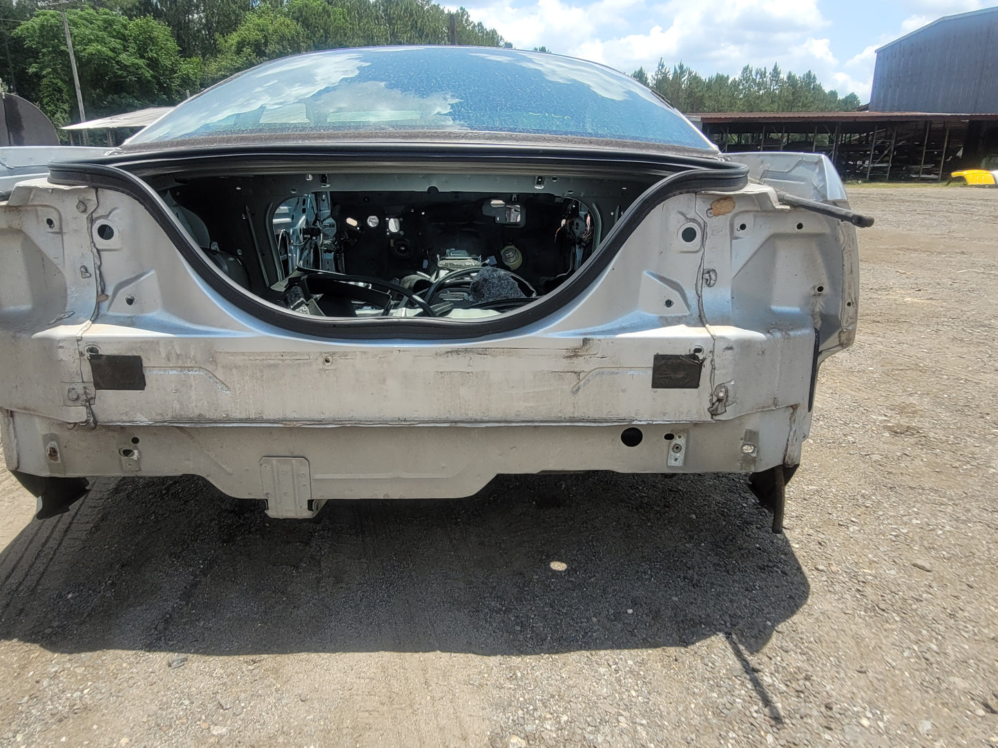 Stock 2573. 2004 Ford Mustang Cobra Coupe Salvage Title Frame Shell