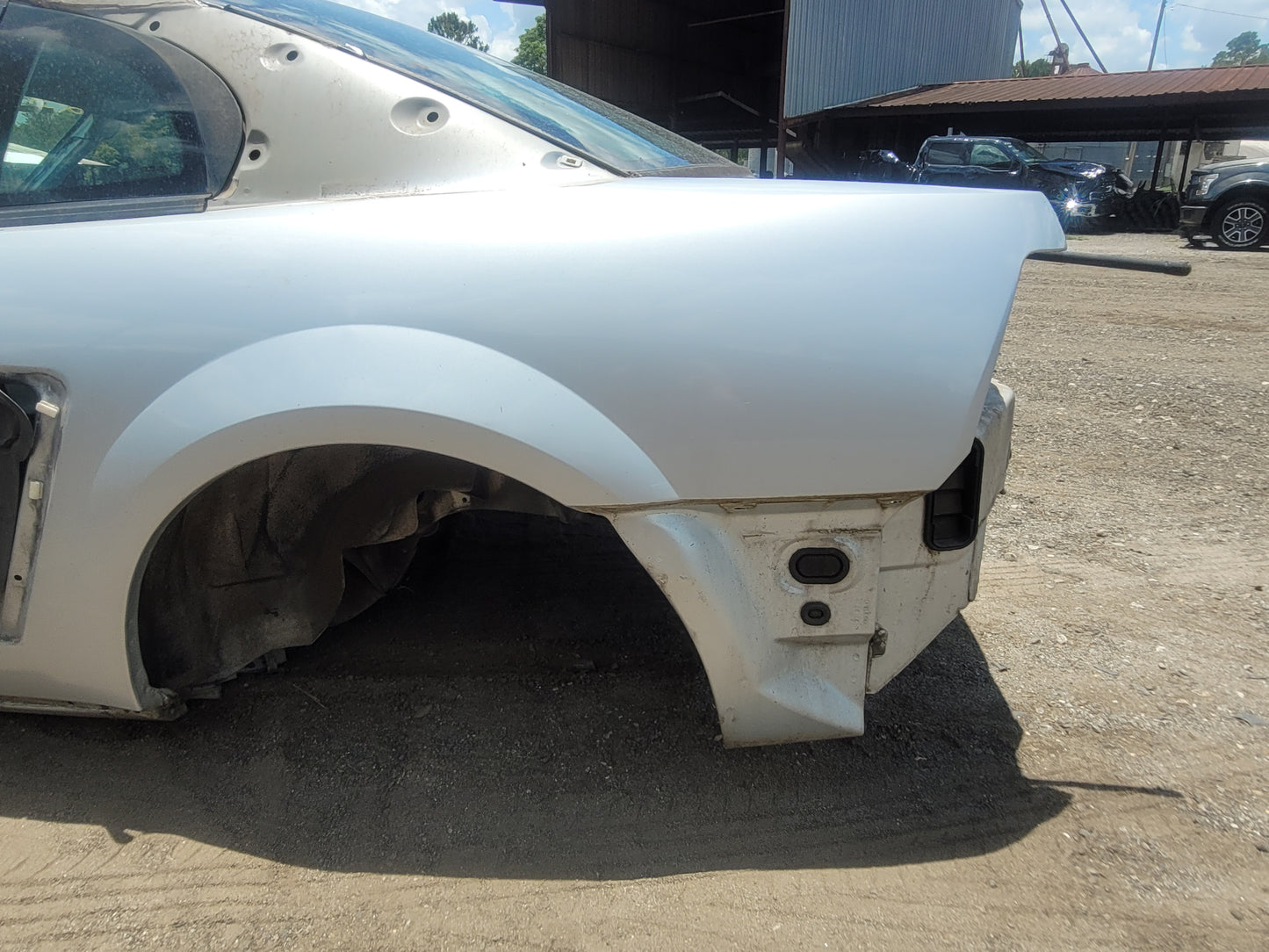 Stock 2573. 2004 Ford Mustang Cobra Coupe Salvage Title Frame Shell