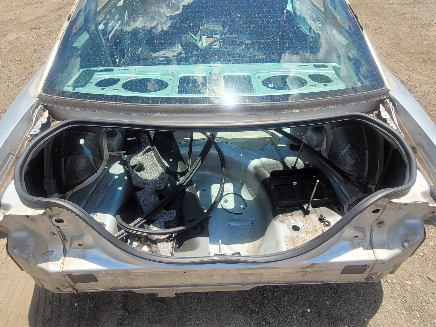 Stock 2573. 2004 Ford Mustang Cobra Coupe Salvage Title Frame Shell