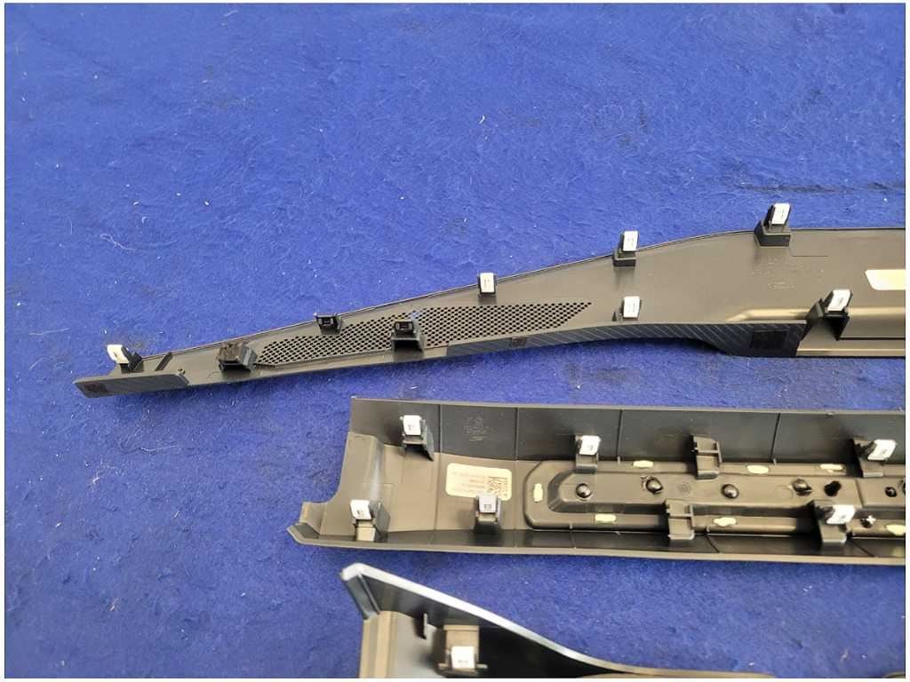 2024-2026 Ford Mustang GT S650 Front Dash Trim Kit Vent Molding 2904 - The Parts Farm