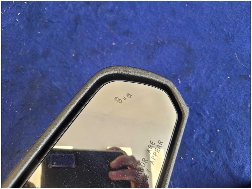 2024-2026 Ford Mustang GT S650 Passenger Rear View Mirror BLIS Paint B3 2904 - The Parts Farm
