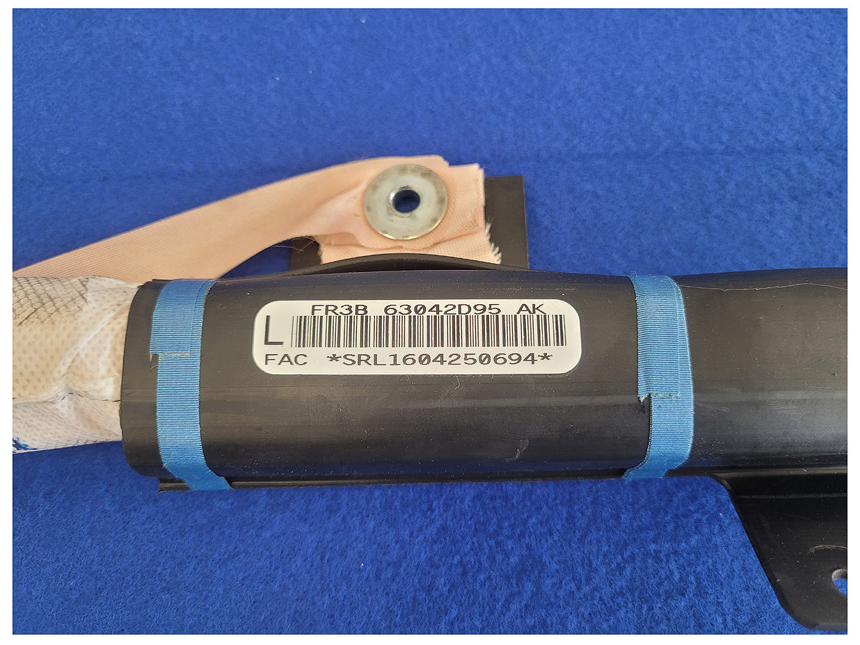 2015-2017 Ford Mustang GT S550 Coupe Driver Roof Curtain Air Bag 2524 - The Parts Farm