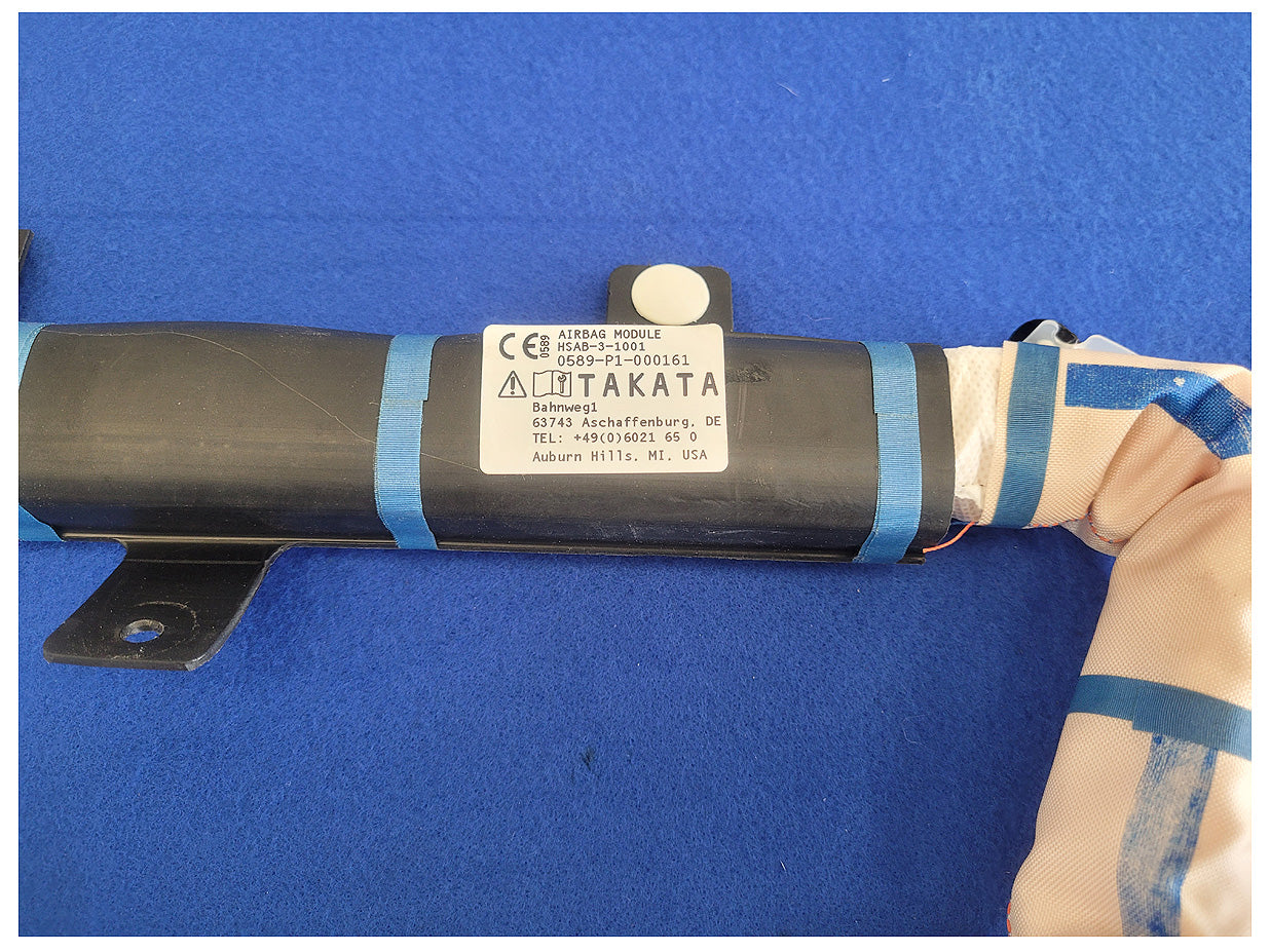 2015-2017 Ford Mustang GT S550 Coupe Driver Roof Curtain Air Bag 2524 - The Parts Farm