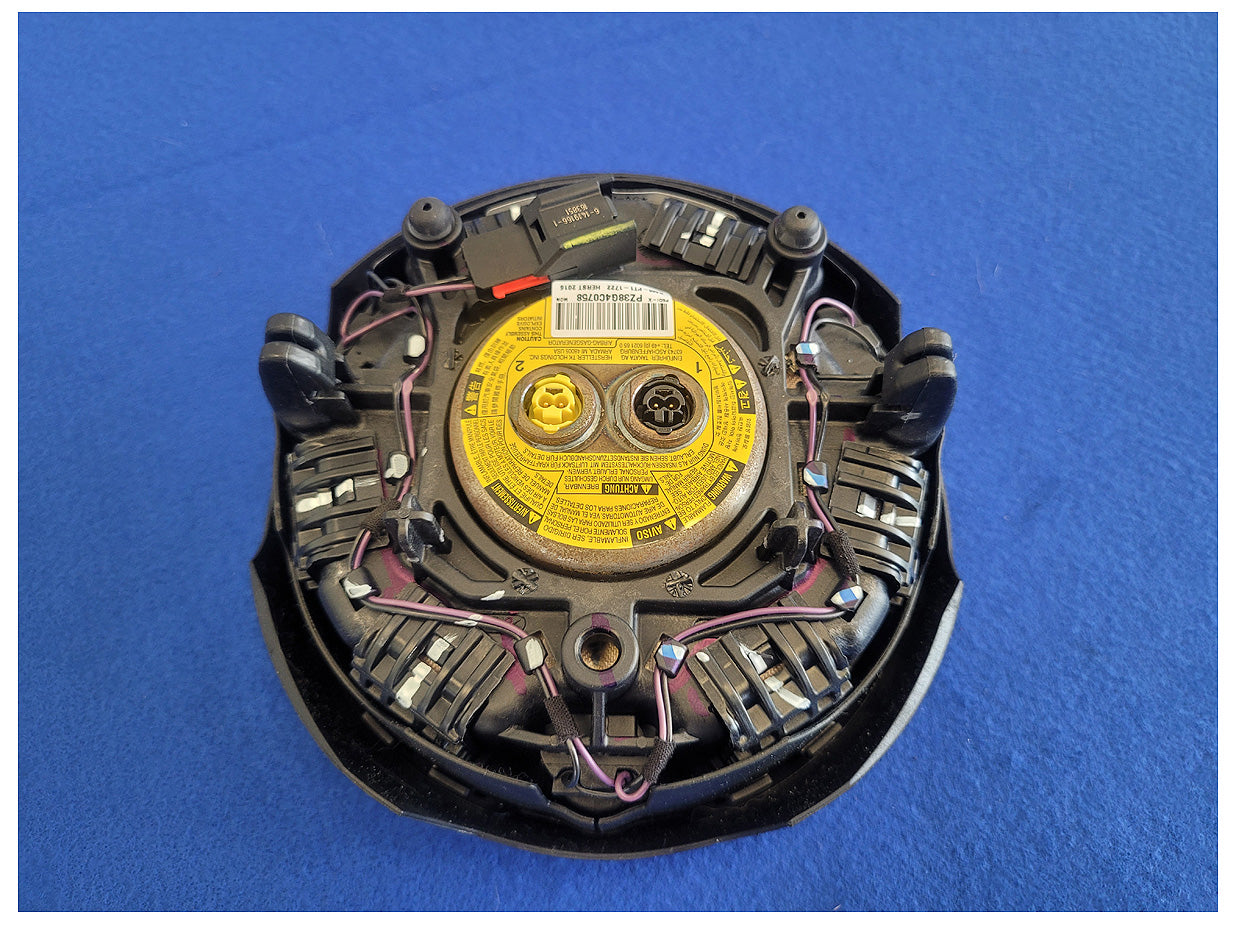 2015-2017 Ford Mustang GT S550 Coupe Air Bag Driver Steering Wheel 2544 - The Parts Farm