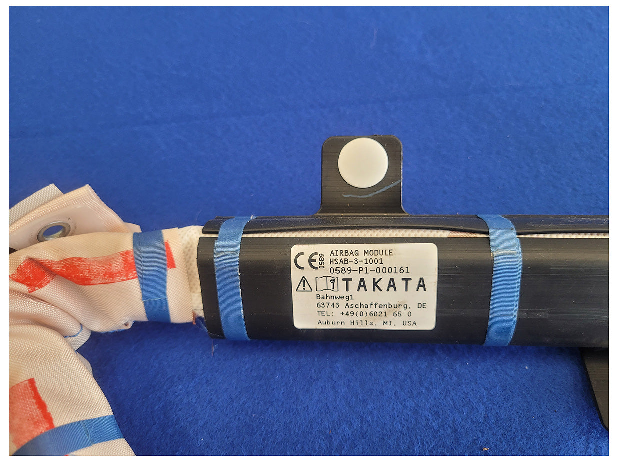 2015-2017 Ford Mustang GT S550 Coupe Passenger Roof Curtain Air Bag 2544 - The Parts Farm