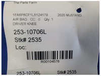 2018-2023 Ford Mustang GT S550 Coupe Driver Knee Lower Air Bag 2535 - The Parts Farm
