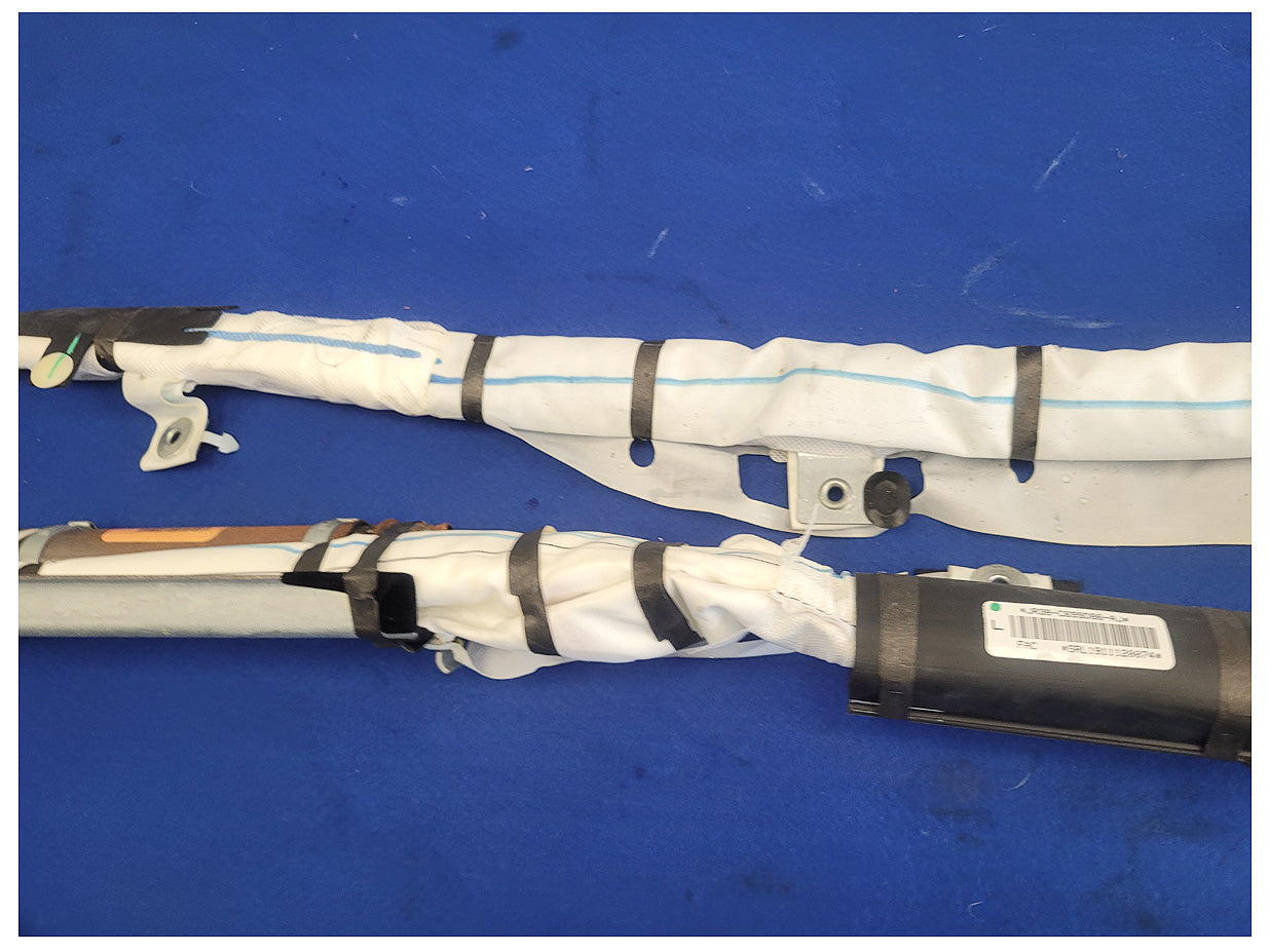 2020 Ford Mustang GT S550 Coupe Driver Upper Roof Curtain Air Bag 2535 - The Parts Farm