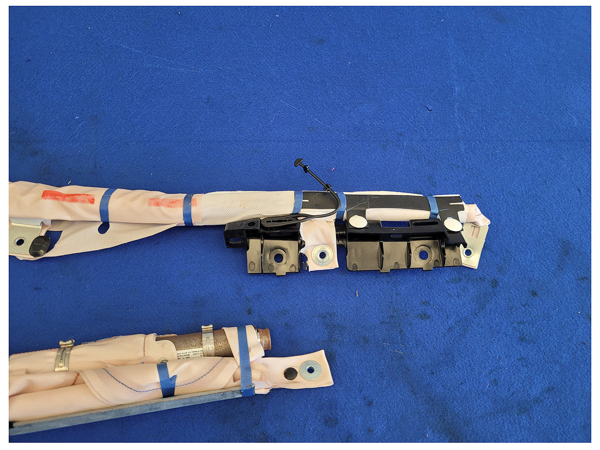 2015-2017 Ford Mustang GT S550 Coupe Passenger Upper Roof Curtain Air Bag 2566 - The Parts Farm