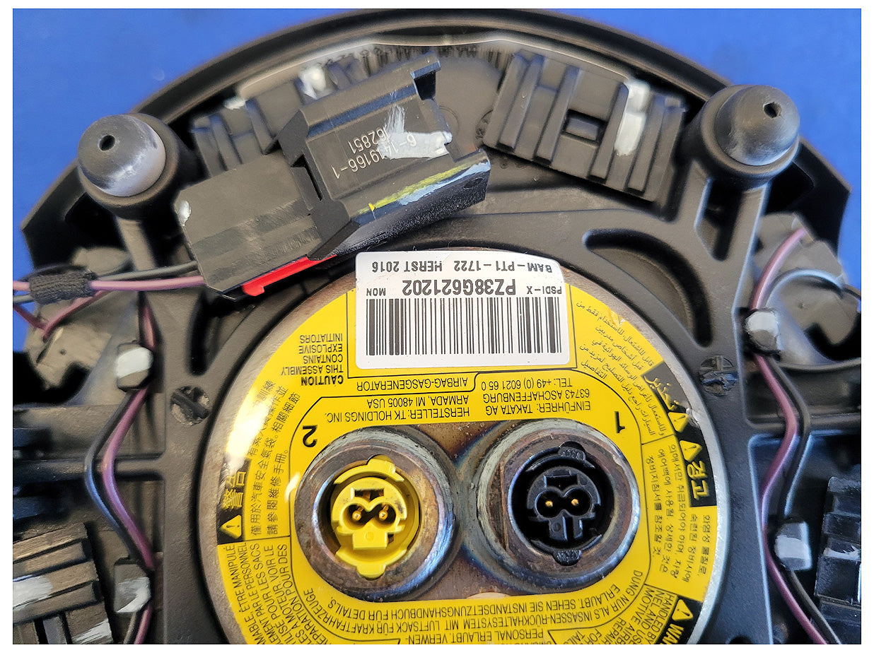 2015-2017 Ford Mustang GT S550 Air Bag Driver Steering Wheel Left Dash 2566 - The Parts Farm