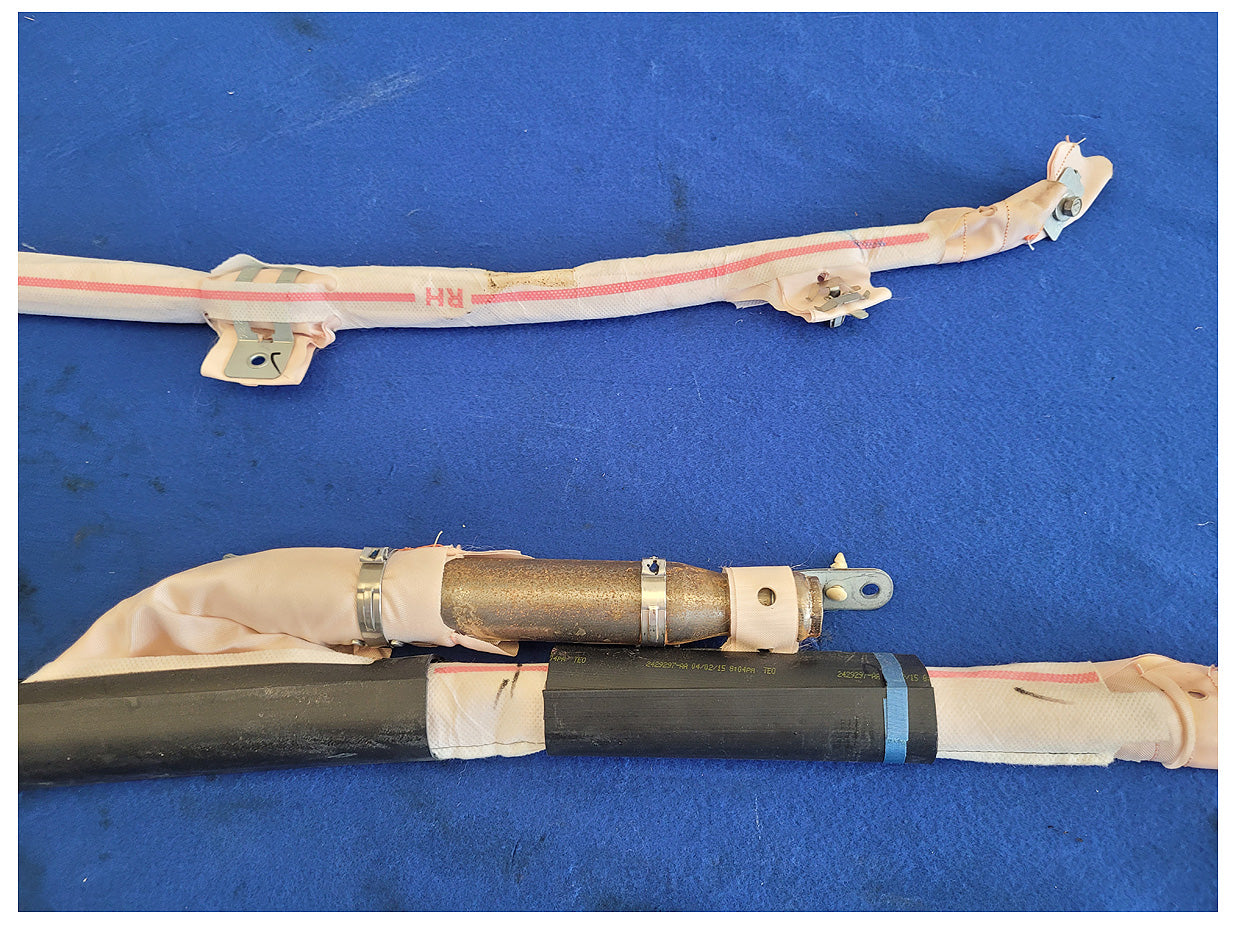 2015 Chevrolet Camaro SS Coupe Passenger Roof Curtain Air Bag 2554 - The Parts Farm